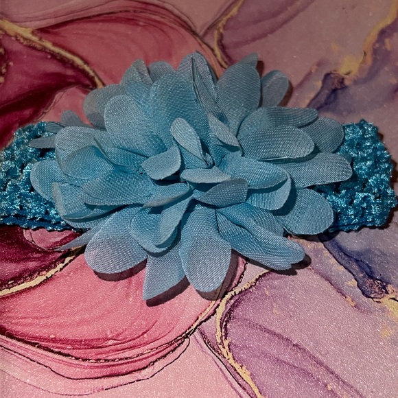 🛍NEW PRETTY Little GIRLS BLUE BOW Will Complete Any Outfit SIZE 0… - Picture 2 of 4